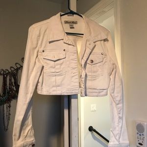 White Jean Jacket